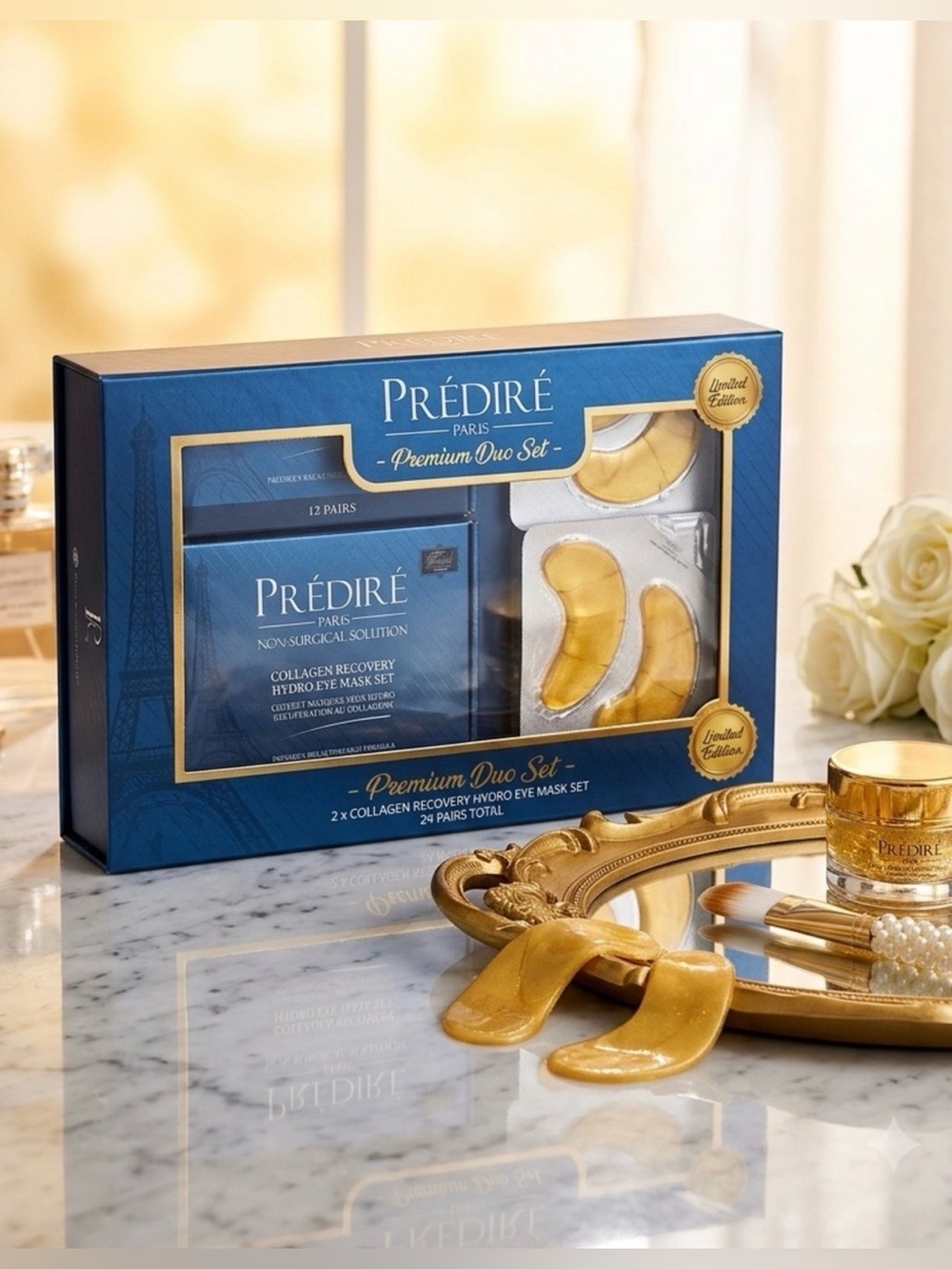 🔥Predire BUNDLE Set of 2 Collagen Eye Mask Sets (24 Pairs) ~ Retail $1500🔥
